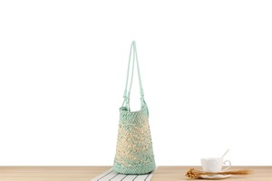 Mới Đến Phụ Nữ Vai Bãi Biển Tote Túi Túi Xách Lớn Cho Phụ Nữ Rơm <span class=keywords><strong>Handmade</strong></span> Biểu Tượng Tùy Chỉnh Mùa Hè Bãi Biển Crochet Túi Lớn - Product Image 5
