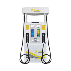 Distributeur de carburant Ecotec avec distributeur de billets et de pièces, deux pistolets, prêt pour FMS intelligent - Product Image 1