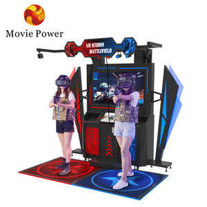Ganar dinero, juegos de interior equipo VR multijugador juego de Arcade deporte 9D Vr interactivo juego de disparos VR <span class=keywords><strong>tormenta</strong></span> Simulador de batalla - Product Image 2