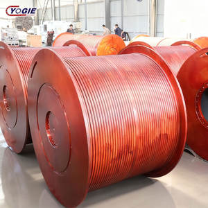 Tambor de cable de grúa personalizado Yogie, tambor de cable grande de acero de fundición de forja resistente - Product Image 4