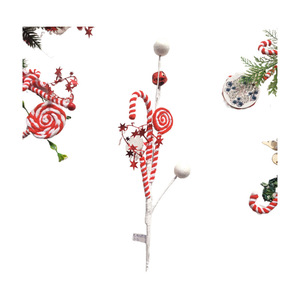 Adornos Navideños Artificiales con Brillantina Premium para Decoración de Árboles de Navidad, Fiestas, Centros de Mesa y Decoración del Hogar - Product Image 4