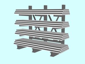 Rivestimento di potenza nuovo Rack di stoccaggio a mensola Rack magazzino - Product Image 5