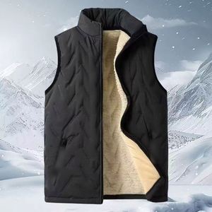 Gilet Pesante Invernale da Uomo, Caldo <span class=keywords><strong>e</strong></span> Comodo, Stile Giovanile - Product Image 1