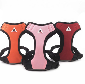 Özel renk 3Xl Oxford tasarımcı evcil hayvan koşumu köpek yansıtıcı ışık güvenliği ile eğitim yeleği özel büyük köpek koşum - Product Image 1