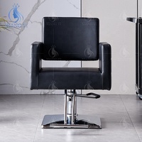 Chaise de salon de beauté pivotante pour coiffeur, styliste, maquilleur, barbier