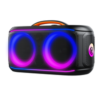Altavoz Bluetooth con Pantalla Digital LED, Visor de Volumen y Modo de Reproducción Visible