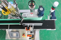 Mesin Pelabel Botol & Kaleng Bundar Otomatis Elektrik SKILT dengan Pompa Motor untuk Label Kaca dan Kertas