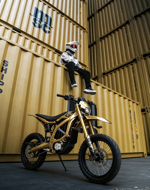 SUR-RON Storm Bee Electric Off-Road Dual-Purpose Bike 60V 12.5kW Peak Power 61-80km/h Max Speed 3-Year Free Service
