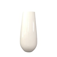 Pot de fleurs en fibre de verre de grande taille au design classique, trou de drainage, revêtement époxy, couleur personnalisée, qualité supérieure pour la maison et l'extérieur