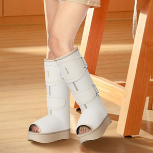 Kabelloses tragbares tragbares elektrisches Luftdruck-Blutkreislauf-Fuß-und Bein massage gerät Luftkompressions-Bein massage gerät - Product Image 4