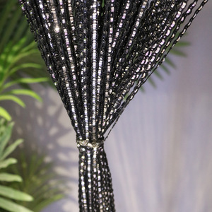 Tirai Pinggiran Foil Perak Mengkilap untuk Partisi Pintu, Tirai <span class=keywords><strong>Glitter</strong></span> Metalik untuk Dekorasi Latar Foto Acara Pesta Pernikahan - Product Image 4