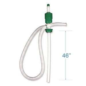 Bomba de Tambor de Alta Presión de 5 GPM con Diseño de Pistón de Aluminio para Líquidos, 46 Pulgadas de Alto, Transparente, 25/Caja, para Riego y Uso de Líquidos - Product Image 5
