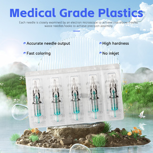 Aiguilles de cartouche jetables professionnelles <span class=keywords><strong>Stigma</strong></span> Factory Direct Supply 316L pour maquillage permanent, sourcils et art corporel - Product Image 3