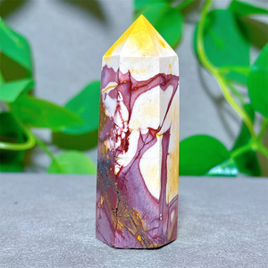 Vente en gros de cristaux de jaspe Mookaite naturels, pierres précieuses énergétiques Reiki pour la méditation et la décoration de la maison - Product Image 4