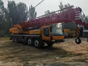 Grue sur camion d'occasion STC750H 75 tonnes, bon état, prix bas, Shanghai STC SAC, vente flash - Product Image 5