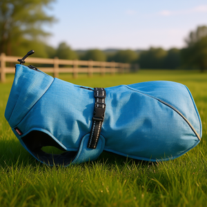 Abrigo para Perro Riom Shelter, Talla XS, 25 cm, Azul, Impermeable, para Exteriores - Product Image 3