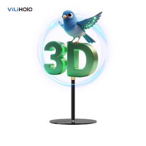 Led Hologram Fan hiển thị <span class=keywords><strong>3D</strong></span> Holographic chiếu trong nhà ngoài trời thiết bị quảng cáo OEM cho giáo dục sản phẩm trình diễn - Product Image 1