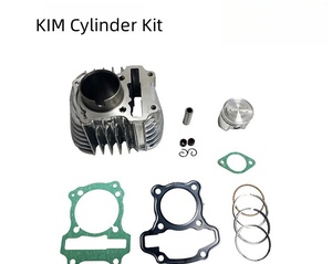 Kit de Cilindro KIM para Motor de Motocicleta con Pistón de 47 mm, Anillos de Pistón, Junta de Cilindro y Pasador de Pistón - Product Image 2