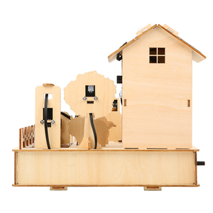 STEM Kit de formation agricole intelligente Apprentissage en classe Agriculture Codage DIY Modèle de robot éducatif Structure en bois pour <span class=keywords><strong>Arduino</strong></span> - Product Image 3