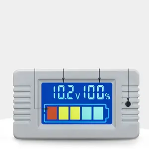 Lcd-scherm Digitale Dc Voltage Meter Batterij Leeuw Lithium Loodaccu Analyzer Auto Batterij Niveau Indicator Display