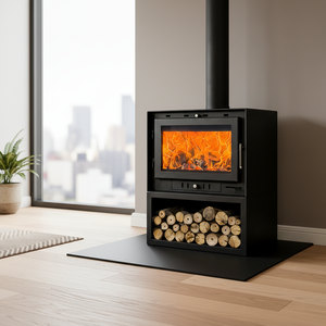Poêle à <span class=keywords><strong>bois</strong></span> en acier laminé à froid à prix abordable pour chauffage domestique intérieur - Product Image 6