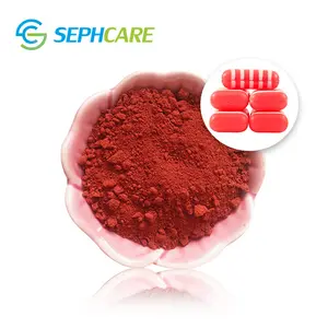 Sephcare-pigmento de tono mate, pigmento de óxido de hierro, rojo, marrón, amarillo y negro, polvo de dióxido de titanio