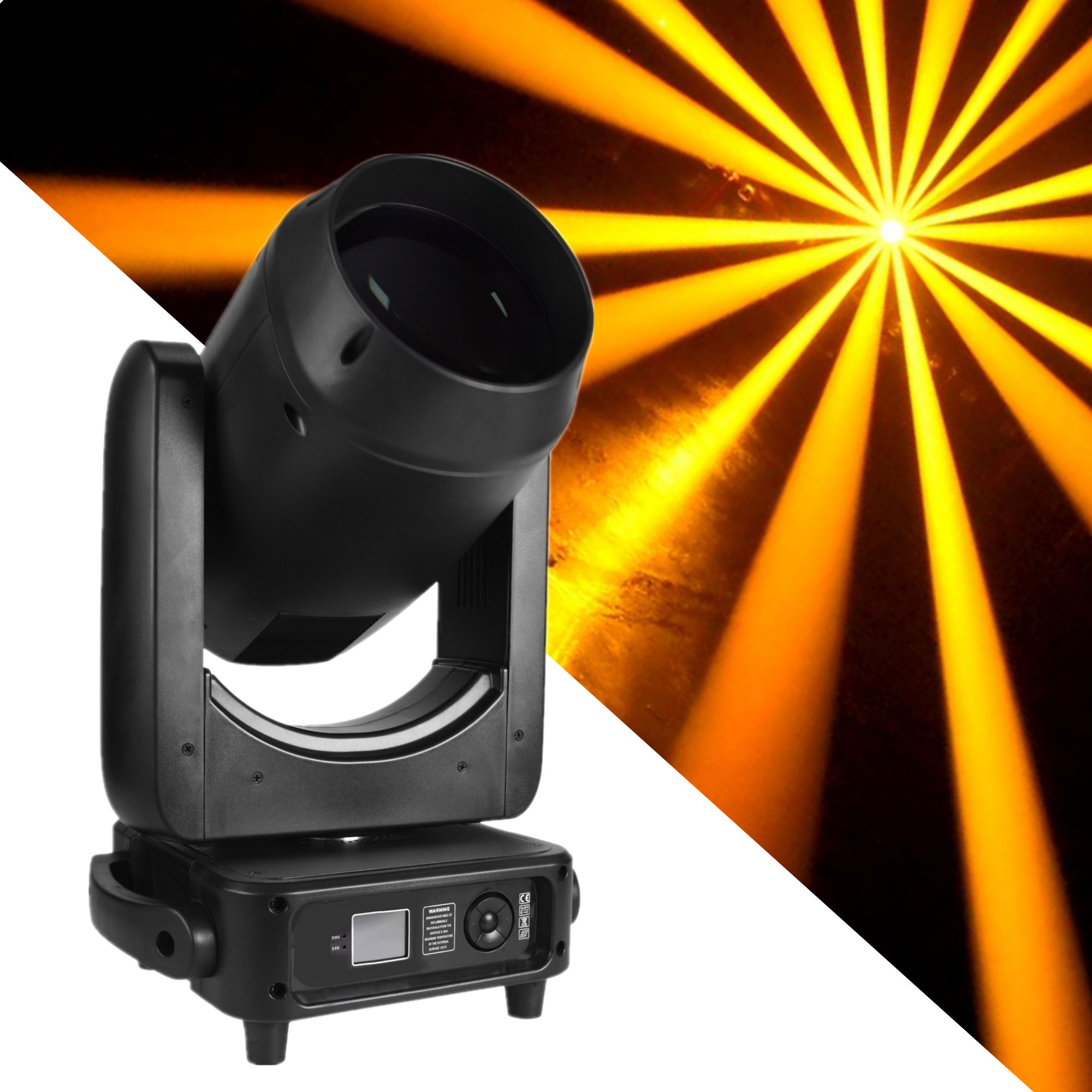 380W Moving Head Stage Beam Light for Club Wedding RGBW LED DMX