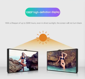 Độ sáng cao <span class=keywords><strong>LCD</strong></span> hiển thị ánh sáng mặt trời có thể xem được 2500nits 32 inch kỹ thuật số biển Ngoài trời p320hvn07.0 kỹ thuật số biển và hiển thị - Product Image 4