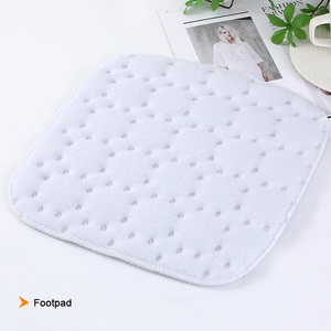Scaldapiedi Elettrico con Termostato Regolabile, <span class=keywords><strong>Telecomando</strong></span>, 6 Impostazioni di Temperatura, Protezione dal Surriscaldamento, Rivestimento in <span class=keywords><strong>Pile</strong></span> Lavabile - Product Image 6