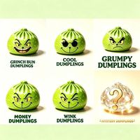 2026 Jouet Squishy en Gros Unisexe Géant Croustillant en TPR, Modèles Grinch's Dumplings, Père Noël, Bonhomme de Neige, Renne, Ange, Blocs Mauvais Remplis