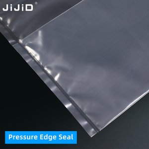 Jijid cấp thực phẩm tủ đông an toàn túi trong suốt PE phẳng túi băng lưu trữ túi bên miếng vải hình tam giác túi cho ice <span class=keywords><strong>cubes</strong></span> - Product Image 3