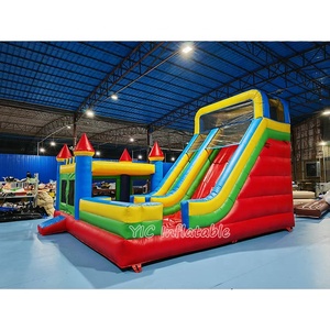 Castillos Inflables Baratos con Tobogán, Compre Castillos Hinchables en Línea para Alquiler de Eventos, Certificados como Seguros - Product Image 3