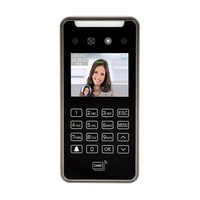 Dispositivo de Control de Acceso y Asistencia con Reconocimiento Facial, Lector de Códigos QR, RFID, Wiegand, Visión Nocturna, Reinicio de Logotipo, Pantalla Táctil, Wi-Fi