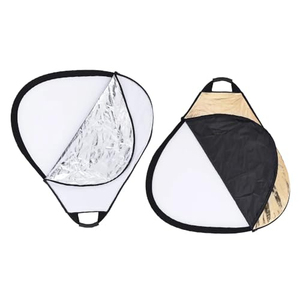 Réflecteur triangulaire souple de 30/60/80 cm pour photographie, panneau réflecteur de lumière pour studio photo, vidéo et flash, tissu réflecteur - Product Image 4