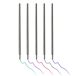 20 unidades de bolígrafos marcadores para plantillas de tatuajes con punta larga, lápiz para piel con tinta de transferencia para arte corporal a mano libre, uso en estudio y kit de herramientas para salón de belleza - Product Image 4