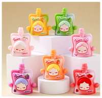 3d Cartoon Diy Sculpture Decor Doll Figurine Girl Jelly Kawaii Dollhouse Drink Food Resin Charm Miniature Kits Surprise Kid Toy