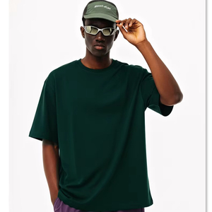 เสื้อยืด DTG พิมพ์ลายสกรีน สตรีทแวร์ ทรงบ็อกซี่ ผ้าคอตตอน 100% หนานุ่ม สำหรับผู้ชาย รับทำโลโก้ OEM ตามสั่ง - Product Image 1