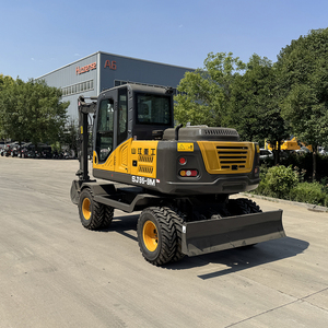 Machinerie de terrassement, excavatrices sur roues de <span class=keywords><strong>5</strong></span> tonnes, 8 tonnes, 9 tonnes, 10 tonnes pour la construction - Product Image 4