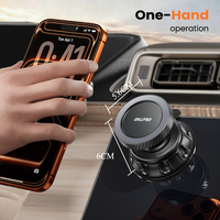 Produits Tendances : Support Téléphone Voiture Magnétique Universel à Ventouse Rotatif à 360° avec Aimants Puissants