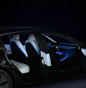 Highland & 新型 Model Y Juniper 2026年式シートバックアンビエントライト Model 3用インテリアアクセサリー - Product Image 6