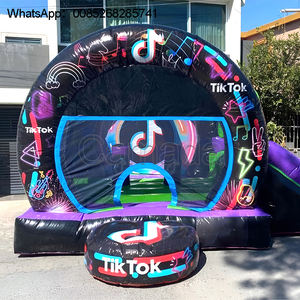 Offre Spéciale : Combo Château Gonflable Couleur Marbre Violet pour Enfants, Château Gonflable Licorne avec Toboggan Aquatique pour Location de Fêtes - Product Image 1