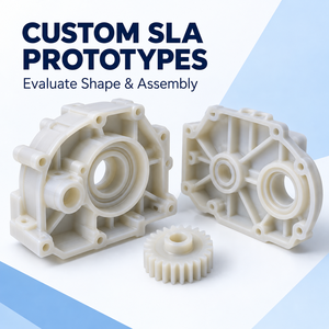 Prototypes en résine SLA imprimés en 3D - Services de prototypage sur mesure avec une précision de 0,01 mm, finition de surface Ra 6,3-12,5 µm - Support Chine - Product Image 4