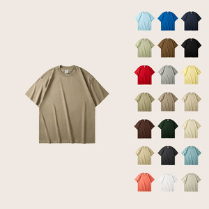 เสื้อยืดคอตตอนคลาสสิกใส่สบาย ระบายอากาศได้ดี สีขาว เสื้อยืดคอกลมผู้ชาย ทนทาน - Product Image 5