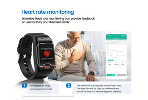 Dispositif de localisation GPS L58 avancé, double processeur, BLE5.0, montre intelligente portable, <span class=keywords><strong>SOS</strong></span> pour étudiants et personnes âgées - Product Image 3