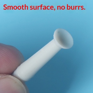 Small Solid Beige RGP Silicone <strong>Suction</strong> Stick With Large <strong>Suction</strong> Force Good Elasticity Invisible Lens Hard Lens Removal Tool - Product Image 3