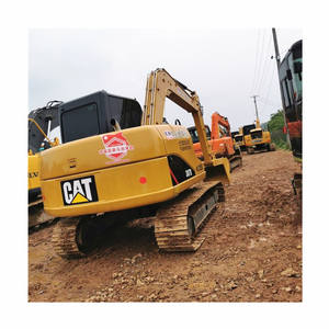 Mini-excavatrice Caterpillar Cat307D d'occasion avec moteur Hitachi, soupape Kawasaki, moteur PLC, boîte de vitesses, pompe - Bon état, à vendre - Product Image 1