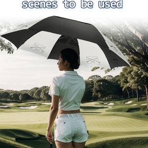 Promotion 30/60/72/80 Inch Custom logo Printed <b>Windproof</b> UV Business Golf <b>Umbrella</b> Adults Double Layer <b>Umbrella</b> Wholesale - Product Image 5