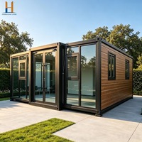 Rumah Modular Ekspansiabel Mobile 20ft 30ft 40ft untuk Kamp Kerja Terpencil