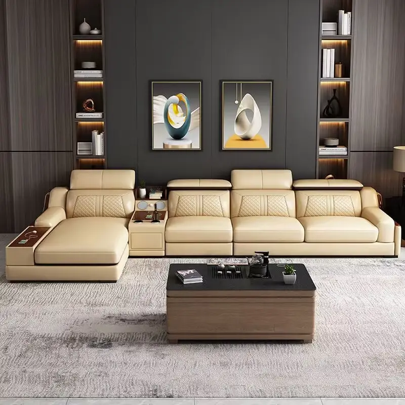 Furnitur rumah sofa ruang tamu sofa sofa sofa Modular dengan busa sofa untuk sofa modernos