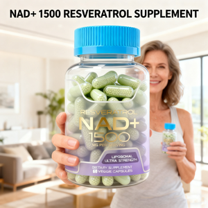 Grosir suplemen Liposomal dewasa NAD + 1500mg 60 Kapsul dukungan kekebalan tubuh antioksidan ekstrak organik makanan super - Product Image 3